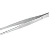 Bürkle Tweezers 160 mm, Stainless Steel, Blunt Straight Shape