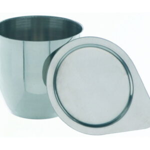 BOCHEM Nickel Crucibles, 99.5 %, 50 ml, Type 1, 0.5 mm Thick, Without Lid