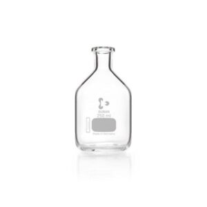 DWK Duran Narrow Neck Bottle, 250 mL, Clear (Without Cap)