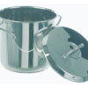 BOCHEM Laboratory Pot + Lid 9L 210 x 240 mm, 18/10 Steel