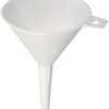 Bürkle Disposable Liquid Funnel PS Ø 100 mm, White, Pack of 10