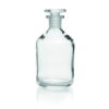 DWK Duran 1000 mL Narrow Neck Reagent Bottle with Glass Stopper