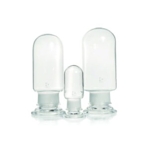 DWK Duran 100 mL Cylindrical Specimen Jar with Ground Glass Stopper