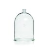 DWK Duran Bell Jar with Neck Bore for Vacuum Use, 300 x 215 mm