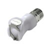 Colder 1/4" PTF Valved In-Line Acetal Coupling Body