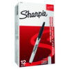 Sharpie® Permanent Marker Retractable (Ball pen mechanism) box of 12