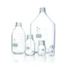 DWK Duran Laboratory Bottle 3500 ml, Clear Glass GL45, With Division, Without Cap and Pouring Ring
