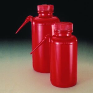 Thermo Nalgene Safety Washing Bottle, 250 mL, Red Cap