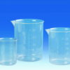 VITLAB Griffin Beaker 400 ml PMP/TPX with Raised Scale