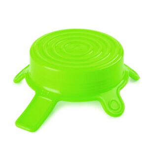 DWK Duran Silicone Lid Size M, Green, Pack of 5