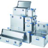 ZARGES Eurobox 81L Stackable Corrosion-Resistant Aluminium Alloy