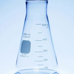 DWK Erlenmeyer Flask 250 mL, Wide Neck, Thick Walls, Conical, Graduated, Pack of 12