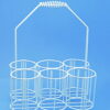 Württ Bottle Carrier (PE Coated Wire for 10 x 250ml, 80x80mm)