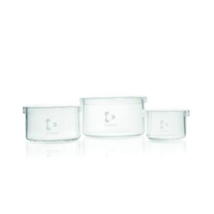 DWK Duran Low Form Jar with Loose Cover, Diam 150 mm x 80 mm Height