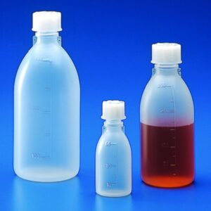 Kartell Narrow Neck Bottle 1000 mL PP Graduated with Closure GL 32