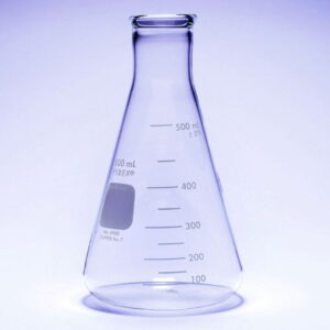 DWK Flask 4000 mL Pyrex Narrow Neck Borosilicate Glass Graduated