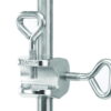 BOCHEM Scaffold Bosshead, 13 mm, Type 2 Eyebolt M6/M8, Malleable Cast Iron