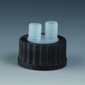 Bohlender Multiple Distributor for Bottles GL 45, 2 x GL 25, PTFE/PPS