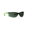 3M Safety Glasses SCCS02SGAF-GRN CCS Lime Green Temples, Grey Lens, Integrated Attachment for 3M Ear Plugs with Cord