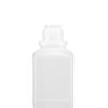Kautex Textron 250mL Square Reagent Bottle Narrow Neck PE HD Cap (Without Screw Cap)