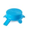 DWK Duran Silicone Lid Size M, Cyan, Pack of 5