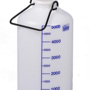 Bürkle Storage Bottle 5 Liters HDPE, Without Threaded Ends