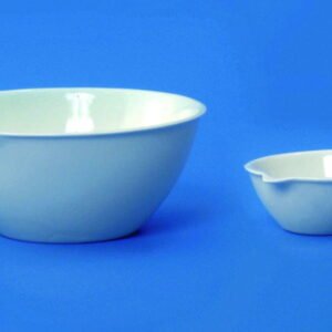 LLG Evaporating Dish 274/2 93 ml 86 x 33 mm Flat Bottom with Drain