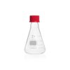 DWK Duran 250 mL Erlenmeyer Flask with Screw Cap