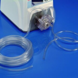 Saint-Gobain Tygon E-LFL Pump Tubings, Yellow-Blue, ID 1.52, OD 3.20, Ready-Made with 3 Stoppers, Pack of 12