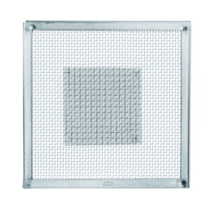 RSG Wire Mesh 175 x 175 mm with Stainless Steel Frame REMANIT 4301, Meshes: 0.6 x 2.0 mm