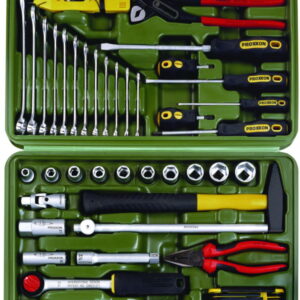 Aug. Hülden Laboratory Tool Box Proxxon 1/2" with 46 High-Quality BRANDed Tools for Universal Use