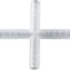 Bürkle Cross Connector PVDF, for Ø 7-9 mm Cylindrical, Pack of 10