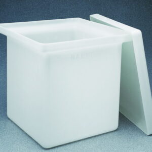 Thermo Nalgene Rectangular Tank with Lid, LLDPE, 170L, 61x46x61cm