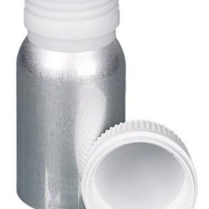 Bürkle Aluminium Bottles – 60 mL with PP Screw Cap (Pack of 10)