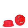 RIXIUS UN Caps 45, HDPE Red (Pack of 16)
