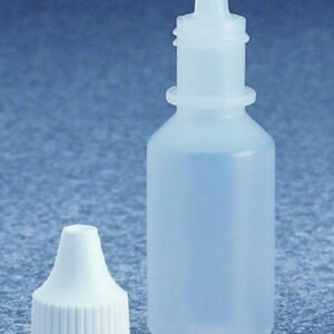 Thermo Nalgene LDPE Dropping Bottle, 15mL, Transparent with Coloured Leak-Proof Cap​