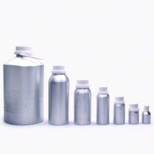 ISOLAB Aluminium Bottle Economy 120 mL Narrow Neck with Screw Cap