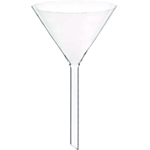 Bohemia Cristal Funnel with Angle 60° and Short Shaft d=45mm, h=6 ISO DIN 4798, Boro 3.3, Pack of 10