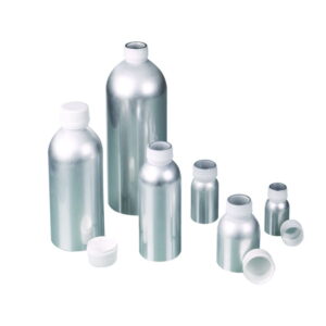 Bürkle Aluminium Bottles – 600 mL with PP Screw Cap (Pack of 10)
