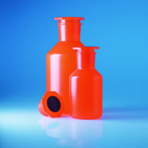 VITLAB Reagent Bottle 1000 ml Wide Neck Opaque PP with NS Stopper NS 60/46