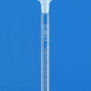BRAND Graduated Test Tube 25 mL with PP Stopper Borosilicate 3.3 White Graduation 17x220 mm