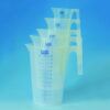 LLG Beaker 2000 ml, PP ISO 7056, Blue Scale, with Handle