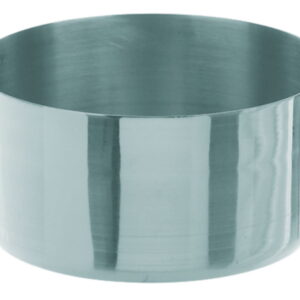 BOCHEM Evaporating Dish High Shape, 18/8 Steel, Diam. 140 mm, Height 70 mm, Cap. 1000 mL