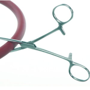 BOCHEM Tubing Clamp, Pean, Stainless Steel, Length 180 mm