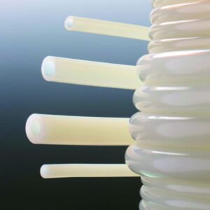 Deutsch & Neumann Silicone Tubing, 4.00 mm ID x 0.50 mm Wall, Hardness 60° Shore A, Supplied per Meter (Max 25 Meters in One Piece)