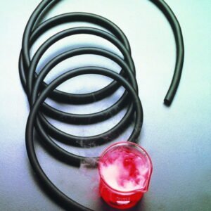 Saint-Gobain Norprene Tubing, Black, 8.0 mm ID x 1.6 mm Wall