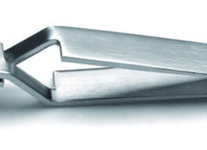 Ideal-tek Reverse Action Tweezers (120 mm, Type 3X.SA, Very Sharp Fine Tip, Stainless Steel, Anti-Magnetic)