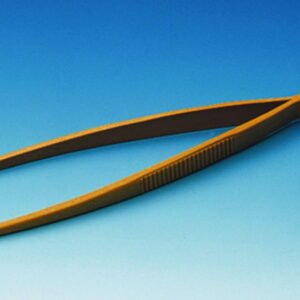 VITLAB Forceps, POM, Round Tips, Length 180 mm