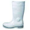 Uvex Polymer Safety Boot, Size 42, Type 9476/6, S5 SRC, PVC Sole, White, Pair