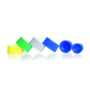 DWK Duran GL 25 Polypropylene Screw Cap, Blue